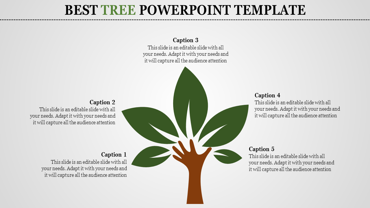 Free - Tree PowerPoint Template